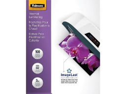 Fellowes ImageLast Thermal Pouches, Letter, 100/Pack (52454)