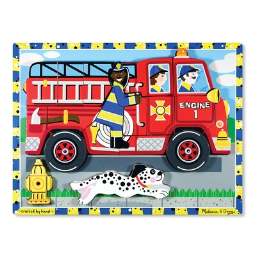 Melissa & Doug(r) Fire Truck Chunky Puzzle