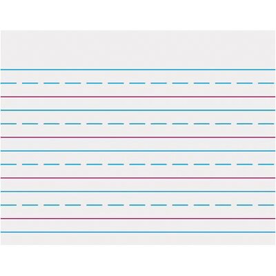 Trend(r) Handwriting Paper Wipe-Off Charts