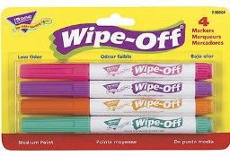 Trend(r) Wipe-Off(r) Markers, Bright Colors