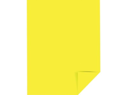 Neenah Paper Astrobrights Multipurpose Paper, 24 lbs, 8.5" x 11", Lift-Off Lemon, 500/Ream (21011)