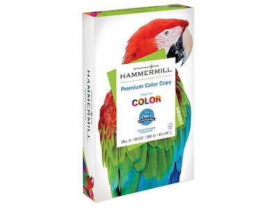 Hammermill Premium 8.5" x 14" Color Copy Paper, 28 lbs, 100 Brightness, 500/Ream (102475)
