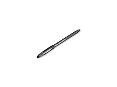 Paper Mate FlexGrip Elite ST Ballpoint Pens, Medium Point, Black Ink, Dozen (85585)