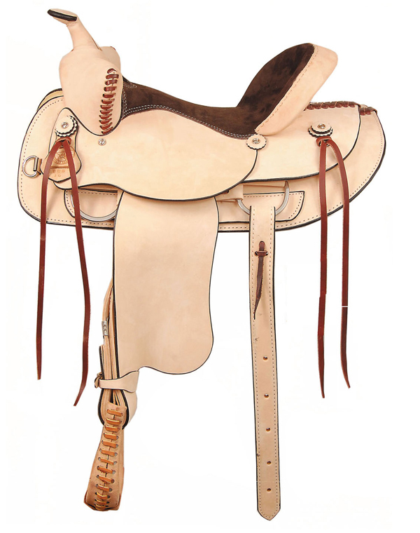 16inch 17inch American Saddlery Rough Out Shooter Saddle 946