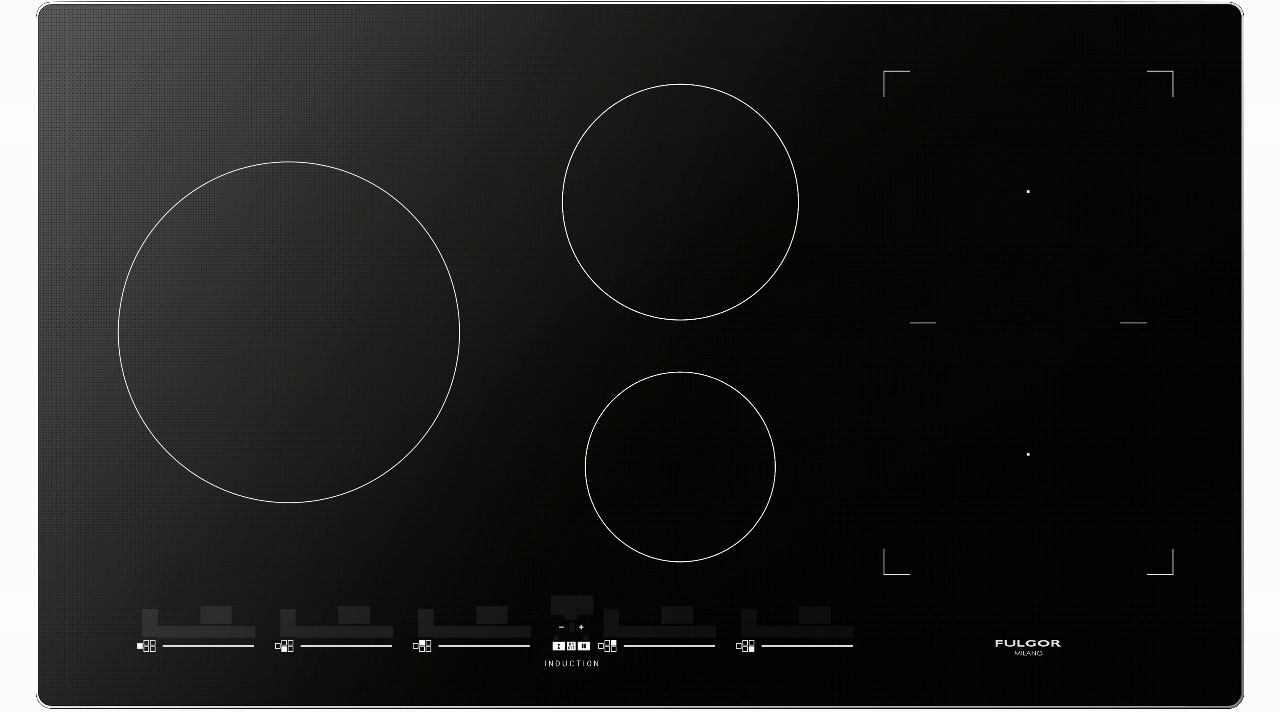 Fulgor Milano 700 36 Induction Drop-In Cooktop F7IT36S1