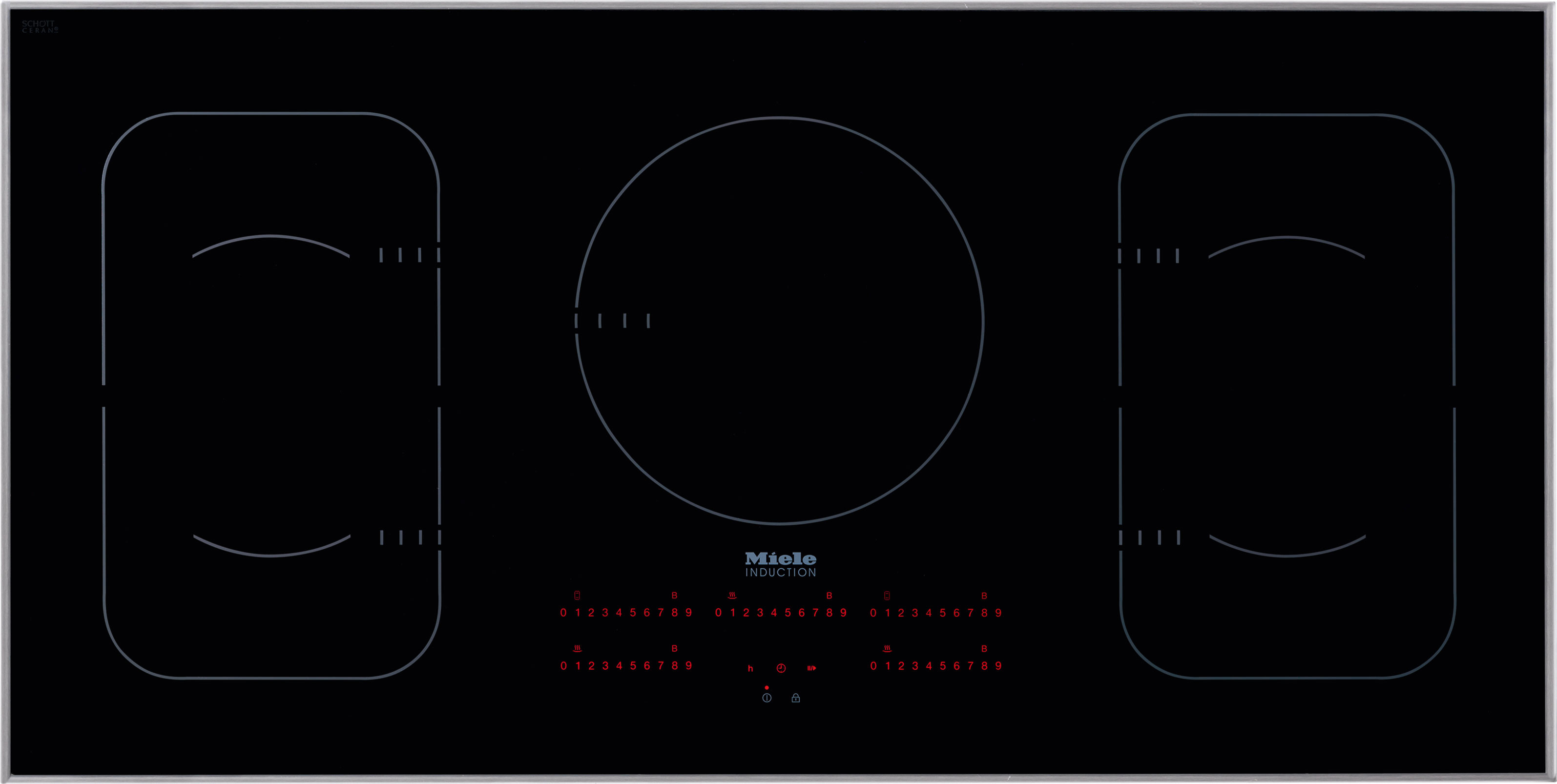 Miele 42 Induction Drop-In Cooktop KM6377